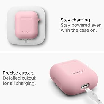 Apple AirPods 第二世代ワイヤレス充電 ＊spigenケース付き Amazon.co.jp: Spigen Airpods Pro2 ケース iPod デザイン